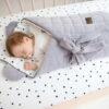 Rożek niemowlęcy Royal Baby Grey Sleepee - obrazek 2
