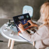 Magnetyczna układanka Kosmos Magnetibook, Janod - obrazek 2