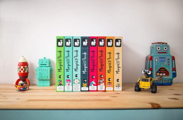 Magnetyczna układanka Świat baśni Magnetibook 3-8 lat, Janod - obrazek 2
