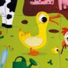 Puzzle sensoryczne 20 elementów Farma, Janod - obrazek 5