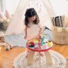 Stolik edukacyjny duży drewniany Baby Forest, JANOD - obrazek 16