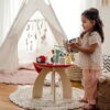 Stolik edukacyjny duży drewniany Baby Forest, JANOD - obrazek 9