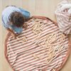Worek paski brązowe na klocki i zabawki Play&Go Play&Go - obrazek 3