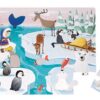 Puzzle sensoryczne 20 elementów Lodowa kraina, Janod - obrazek 6