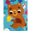 Puzzle sensoryczne 20 elementów Leśne zwierzęta, Janod - obrazek 7