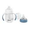 Butelka treningowa 2 w 1 tritanowa 210 ml windy blue Beaba - obrazek 4
