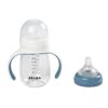 Butelka treningowa 2 w 1 tritanowa 210 ml windy blue Beaba - obrazek 3