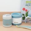 Pojemnik - termos obiadowy ze stali nierdzewnej z hermetycznym zamknięciem 300 ml light mist/eucalyptus green Beaba - obrazek 8