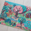 Świecące puzzle z mini-lampką UV Las 24 elementy 3+, Janod - obrazek 7