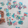 Świecące puzzle z mini-lampką UV Las 24 elementy 3+, Janod - obrazek 9