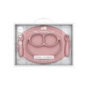 Komplet naczyń silikonowych Mini Feeding Set pastelowy róż EZPZ - obrazek 8
