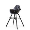 Krzesełko do karmienia Evolu 2 Black/Black Childhome