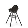 Krzesełko do karmienia Evolu 2 Black/Black Childhome - obrazek 4