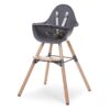 Krzesełko do karmienia Evolu 2 Natural/Anthracite Childhome