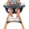 Krzesełko do karmienia Evolu 2 Natural/Anthracite Childhome - obrazek 11
