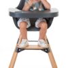 Krzesełko do karmienia Evolu 2 Natural/Anthracite Childhome - obrazek 13