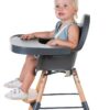 Krzesełko do karmienia Evolu 2 Natural/Anthracite Childhome - obrazek 14