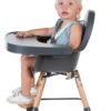 Krzesełko do karmienia Evolu 2 Natural/Anthracite Childhome - obrazek 15