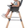 Krzesełko do karmienia Evolu 2 Natural/Anthracite Childhome - obrazek 17