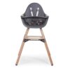 Krzesełko do karmienia Evolu 2 Natural/Anthracite Childhome - obrazek 2