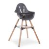 Krzesełko do karmienia Evolu 2 Natural/Anthracite Childhome - obrazek 4