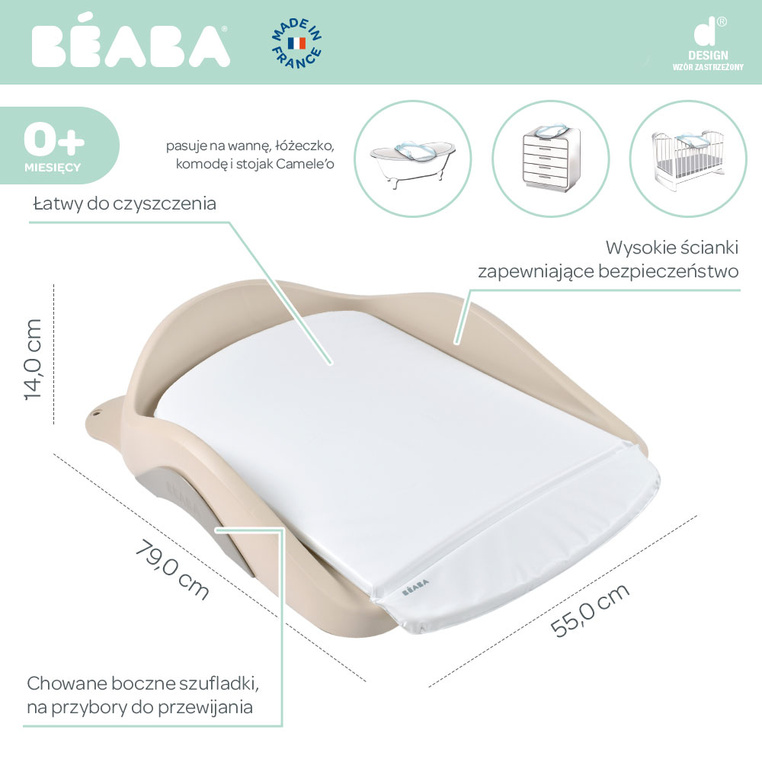 Przewijak Camele’o Clay Beaba - obrazek 5