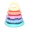 Gryzak Mała Wieża, pastelowy, silikonowy Jellystone Designs