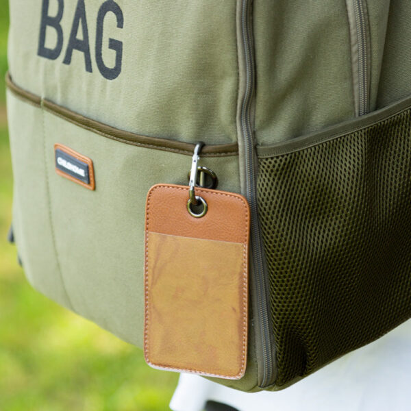 Plecak Daddy bag Kanwas Khaki Childhome - obrazek 3