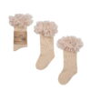 Podkolanówki TUTU - BEŻ Mama's feet