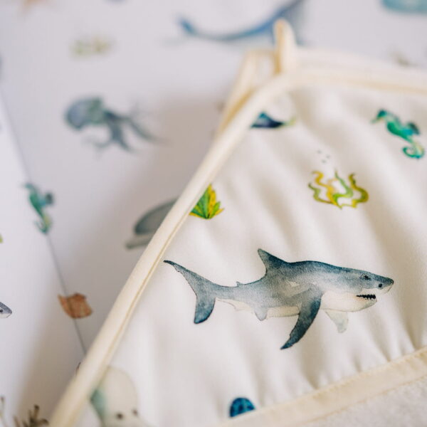 Ręcznik niemowlęcy OCEAN Layette - obrazek 2