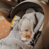 KOCYK/OTULACZ DO FOTELIKA SAMOCHODOWEGO ROYAL BABY  grey Sleepee - obrazek 2