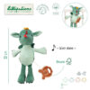 Przytulanka z pozytywką Smok Joe Eco 0 m+ LILLIPUTIENS - obrazek 3
