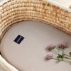 Prześcieradło do wózka Organic kolor: czekolada Poofi - obrazek 2