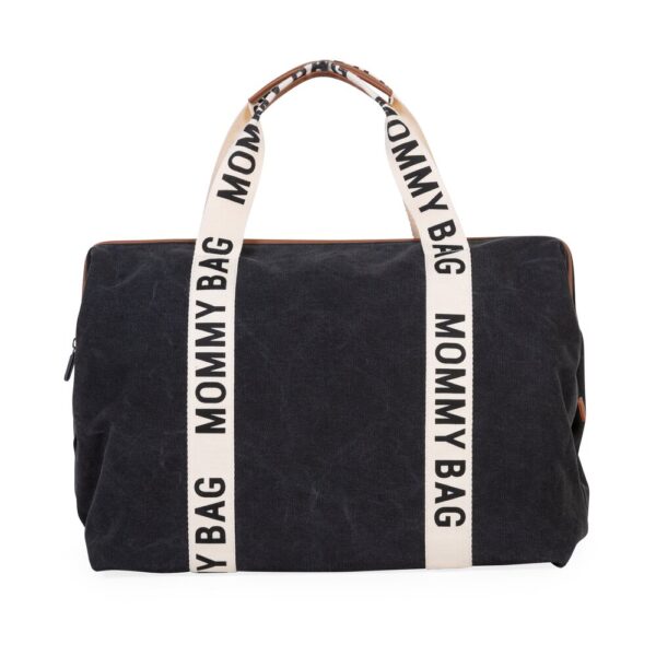 Torba Mommy Bag Signature Czarna Childhome