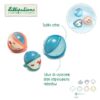 Zestaw 3 piłeczek do kąpieli Farma 12 m+ LILLIPUTIENS - obrazek 3