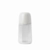 BUTELKA SILIKONOWA SX PRO ŚREDNI PRZEPŁYW 240 ML COLOUR ESSENCE TRANSPARENTNA SUAVINEX