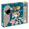 Puzzle kart. gigant "HONORE I PRZYJACIELE" Djeco