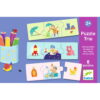 Puzzle trio ŻYCIE CODZIENNE Djeco