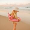 koło do pływania dla dzieci Kiddy - Ocean Treasure, Rose Sunnylife - obrazek 2