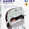 Uniwersalna osłonka do wózka i fotelika Origami green Dooky