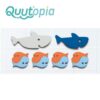 Puzzle piankowe do kąpieli Quutopia Rekiny QUUT