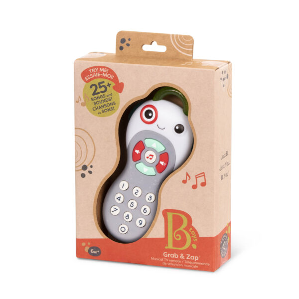 Muzyczny pilot TV dla maluszków Grab n’ Zap B.TOYS - obrazek 4