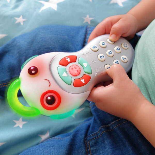 Muzyczny pilot TV dla maluszków Grab n’ Zap B.TOYS - obrazek 3