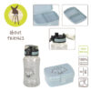 Zestaw na lunch Lunchbox + Tritanowa butelka - bidon 460 ml About Friends Dinozaur Lassig - obrazek 5