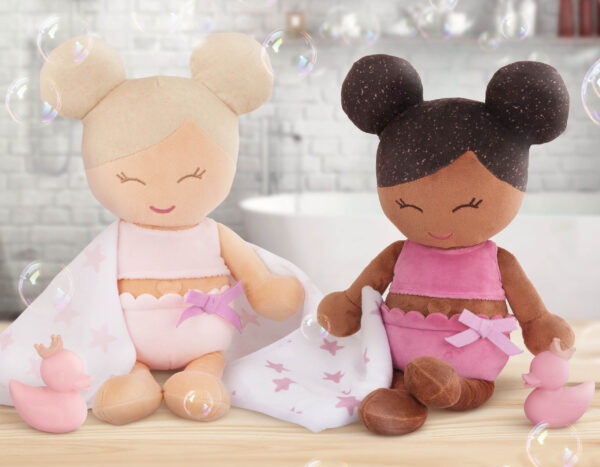 Przytulanka lalka miękka DO KĄPIELI – kolory Bath Doll babi-Lulla Baby