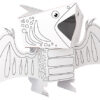Kolorowanka 3D Cube head Dino - PTERODACTYL 3l+ MONUMI - obrazek 3