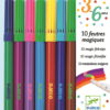 Flamastry magiczne 10 szt.  Djeco