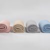Kocyk ze 100% wełny merino warm beige - premium collection My Memi - obrazek 10