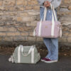 Torba dla mamy Paris Dusty pink Beaba - obrazek 4