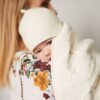 Czapka 100% merino CREAM ROZMIARY Pink no More - obrazek 2